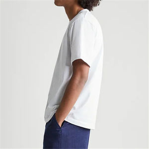 T-shirts à col rond pour hommes de haute qualité sur mesure en coton tricoté décontracté Street Wear mode vente chaude - Product Image 4