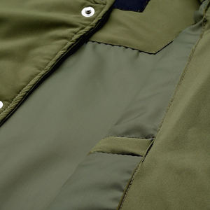 Blouson universitaire pour homme, modèle 2026, dernière collection, en laine de qualité supérieure avec manches en cuir, doux et ajusté, style baseball universitaire. - Product Image 6