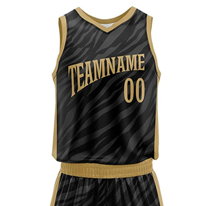 Maillots de basketball modernes à dégradé, imprimés par transfert thermique, personnalisables avec nom et numéro d'équipe, respirants, antibactériens, grandes tailles, coupe courte - Product Image 3