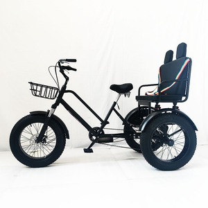 Triciclo Eléctrico con Marco de Acero de 20*4.0 Pulgadas, Batería de Litio de 48v, Asiento Cómodo, Estilo para Viajes Transfronterizos - Product Image 2