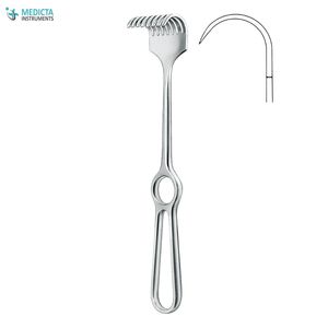 Écarteurs Koerte 8 dents 24.5cm-Instruments de chirurgie générale - Product Image 2