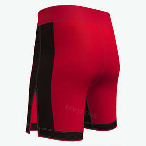 Short de sport durable BJJ No Gi MMA pour homme avec fonction extensible pour l'entraînement Grappling Muay Thai Athletic Fit Jiu Jitsu Kimono - Product Image 2