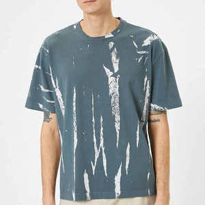 T-shirt en molleton léger et respirant pour homme, coupe oversize, style unique et tendance, manches courtes, décontracté – Grande Vente - Product Image 1