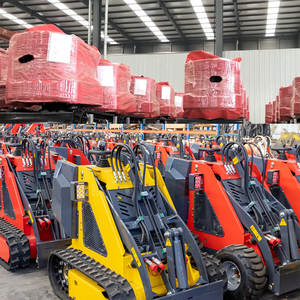 Mini Pala Cingolata o Gommata 4x4 da Fattoria ad Alto Flusso di Grande Successo dalla Cina, Mini Pala Gommata con Motore Diesel - Product Image 5