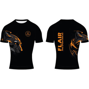 Rashguard de BJJ en nylon durable personnalisé, long, protection UV, anti-UV, compression respirante et confortable - Product Image 5