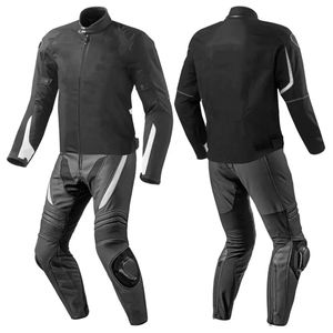 ชุดขี่มอเตอร์ไซค์หนังแท้โลโก้100% กำหนดเอง - Product Image 1