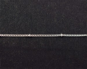 925 Sterling Silver With Handmade Silver Plated <b>Beaded</b> Chain for Jewelry Making Findings and Components - Product Image 2