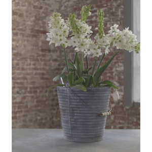 Jardinières galvanisées de grande taille de forme carrée Design attrayant Décor de jardin à la maison Plantes Pot Conteneur Fournitures de jardin - Product Image 4