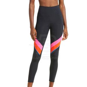 High Quality Customized Women Fitness Leggings Spandex/Nylon Elastic Waist Breathable Quick Dry Plus Size Full Length Custom - Product Image 1