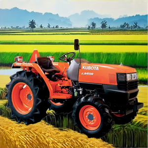 Tractor agrícola Kubota L3408 de tracción en las 4 ruedas/4WD con nuevo engranaje cónico y componentes esenciales para importadores globales - Product Image 1