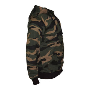 Sweat à capuche camouflage en gros pour hommes, pull à manches longues en coton et polyester, sweat à capuche camouflage surdimensionné pour garçons - Product Image 4