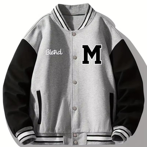 Veste de baseball en laine polaire sur mesure pour adultes et jeunes Veste Letterman Versity de meilleure qualité pour hommes, disponible en différentes couleurs - Product Image 1