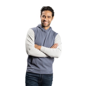 Venta al por mayor 100% algodón pulóver con capucha para los hombres de gran tamaño de peso pesado 360 GSM personalizable Impresión digital invierno bordado - Product Image 2