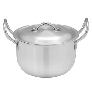 Batterie de cuisine moderne en aluminium de qualité supérieure de 5 pièces avec poignée latérale classique cuisinière à gaz durable en métal durable pour la maison - Product Image 3