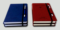 Agenda hebdomadaire personnalisé imprimé, couverture rigide, journal scolaire et de bureau, agenda, papier offset, carton, bande élastique, usage quotidien