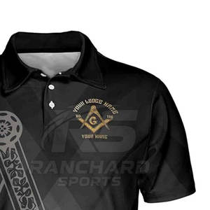 เสื้อโปโลชายแขนสั้นลายปักฟรีเมสัน ชุดยูนิฟอร์มฟรีเมสัน เสื้อโปโลฟรีเมสันลอดจ์ - Product Image 6