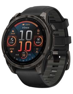 นาฬิกาอัจฉริยะ GPS รุ่นใหม่ที่ดีที่สุด Fenix-8 Pro ขนาด 47 มม. 51 มม. หน้าจอ AMOLED รองรับกีฬาหลากหลายประเภท กระจกแซฟไฟร์ ไทเทเนียม สีส้มประกาย/สีกราไฟต์ รับประกัน 1 ปี มาตรฐาน IP57 - Product Image 4