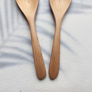 Cuillères ovales en hêtre de haute qualité pour la préparation de la soupe, manger du Porridge et des accessoires de cuisine du Vietnam - Product Image 5