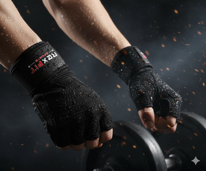 Guantes Deportivos RexFit para Hombre y Mujer |   Guantes Ligeros para Fitness con Excelente Agarre para Entrenamientos en el Gimnasio - Product Image 2
