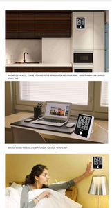 Termometro <span class=keywords><strong>per</strong></span> interni accurato igrometro, Mini termometro <span class=keywords><strong>per</strong></span> ambienti con misuratore di umidità <span class=keywords><strong>per</strong></span> la stanza del bambino dell'ufficio della serra della scuola materna - Product Image 6