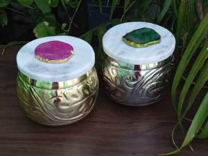 ชามผลไม้แห้งเคลือบสวยงามพร้อมถาดอุปกรณ์ครัวหรูหรา - Product Image 5