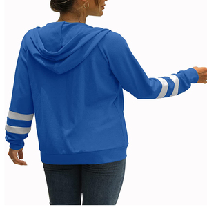 Sweat-shirts à capuche unisexes en gros pour femmes, OEM, en coton doux et mélange de polyester, 300g, motif uni, à capuche, de qualité supérieure pour femmes - Product Image 2