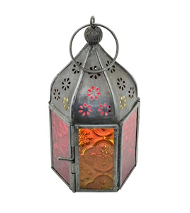 Venta caliente Ramadán decorativo marroquí portavelas luces linternas con vidrio linternas colgantes de alta calidad. - Product Image 4