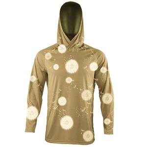 เสื้อมีฮู้ดลายพรางสีไล่ระดับสีสำหรับตกปลากันแดดแขนยาวดีไซน์ชุดกลางแจ้งแบบแห้งเร็ว - Product Image 3