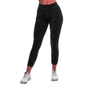 Femmes 2025 nouvelle mode velours pantalons de survêtement piste Jogging pantalon avec plat avant Style en gros - Product Image 1