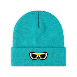 Gorro de cuadros para niños de alta calidad, gorro de invierno, gorro de punto, pompón - Product Image 2