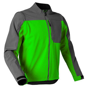 Custom Motorcycle Racing Winter Warm Softshell Jacket con Logo Diseño a prueba de viento Opciones personalizables - Product Image 4