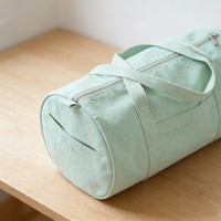 Sac de sport roulant personnalisé avec logo, en toile zippée, motif rayé coloré, idéal pour la plage et les voyages, nouveau modèle premium