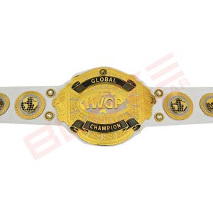 IWGP Global Belt Titre Duplicata Belt Ceintures de luxe personnalisées en cuir véritable du Pakistan orld Heavyweight Championship Title Belt - Product Image 2