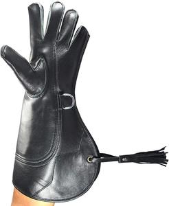 Vente en gros de gants de fauconnerie en cuir respirant Accessoires et outils de l'équipement pour la chasse aux aigles et aux oiseaux Piège à faucon - Product Image 1