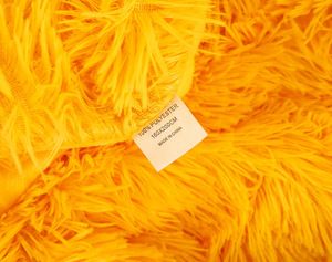 ठोस रंग बुना सादे नकली फर डबल-पक्षीय प्लग फजी नरम गर्म त्वचा के अनुकूल थ्रो कंबल सोफे के लिए सोफे बिस्तर सोफे के लिए - Product Image 6