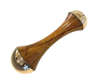 Kansa Bois Métal Masseur Facial Poli Double Face Ayurvédique Kansa Outil de Massage Moderne Baguette Kansa en Bois pour Soins de la Peau - Product Image 5