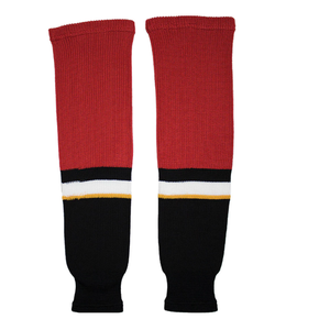 Chaussettes de hockey sur glace et de hockey sur gazon pour adultes DAFFODILS - Couleur et design personnalisés, OEM/ODM acceptés - Product Image 5