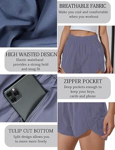 Women Shorts Summer Fashion Casual Wear High <b>Waist</b> Breathable Athletic Sportswear Yoga Lounge Streetwear Custom Brand Clothing - Product Image 4