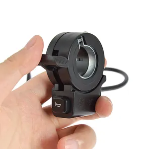 Electric Bike Thumb Lever Scooter Conversion Part Mini Ebike Slim Thumb Throttle For Mini Ebike Speed Control