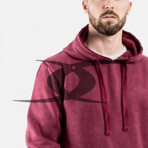 Ensemble sweat à capuche thermique en coton polaire pour homme délavé à l'acide en détresse vintage pour l'hiver - Product Image 6