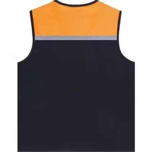 Gilet réfléchissant de sécurité haute visibilité de haute qualité Gilet de sécurité Gilet réfléchissant Gilets de circulation orange - Product Image 3