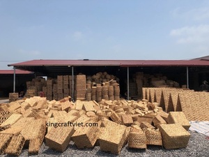 Cesta de jacinto de agua Jumbo de alta calidad al por mayor de fábrica OEM con asas integradas cesta de almacenamiento para organizar - Product Image 6