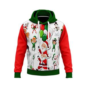 Sweat-shirts bleu, rouge et vert personnalisés unisexes surdimensionnés amples vierges déchirés baggy vintage en coton lourd pour hommes - Product Image 6