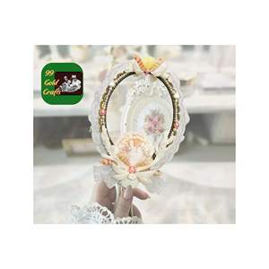 MIROIR À VANITÉ EN COQUILLAGE FABRIQUÉ À LA MAIN CONCEPTION ÉLÉGANTE DU VIETNAM POUR LA CHAMBRE DE BEAUTÉ DÉCOR À LA MAISON DE STYLE CÔTIER AVEC DES COQUILLAGES NATURELS - Product Image 4
