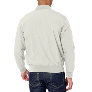 Good Quality Fashion Street Style High Street Stand Collar Waterproof Breathable Bomber <b>Jacket</b> <b>Men</b> Winter Front Logo Customized - Product Image 2