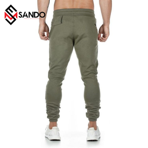 กางเกงออกกำลังกายขายาวสำหรับผู้ชาย,กางเกงออกกำลังกายแบบใส่วิ่งเลือกโลโก้ได้ตามต้องการ - Product Image 6