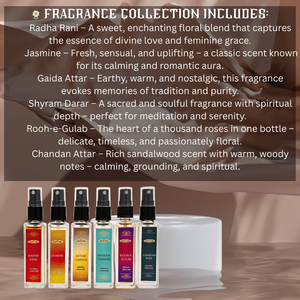 Spiritual French Modern Eau De Parfum <b>Gift</b> Set 6 X 8 ml Floral Woody Spicy Fruity Scented Spray - Product Image 3