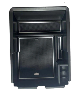 Boîte de rangement centrale pour <span class=keywords><strong>KIA</strong></span> <span class=keywords><strong>Sorento</strong></span> MQ4 2021 <span class=keywords><strong>2022</strong></span> Matériau ABS de qualité supérieure Installation facile Gardez vos affaires accessibles - Product Image 2