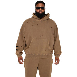 Unisex hoodies high quality breathable fabric <b>warm</b> <b>fleece</b> oversized fit street fashion winter wear OEM ODM manufacturer - Product Image 5