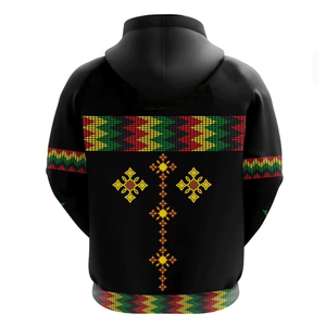 Sudaderas con capucha navideñas de moda para hombre, sublimación, patrón sólido teñido liso, diseño de invierno suelto hecho en Pakistán, cuello con capucha para cualquier - Product Image 6